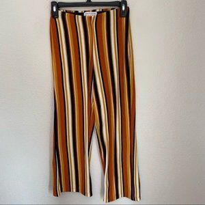 Urban Outfitters Stripe High Rise Straig